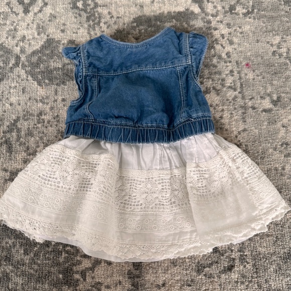 Calvin Klein Baby Girl Western Dress 12M - Picture 2 of 3